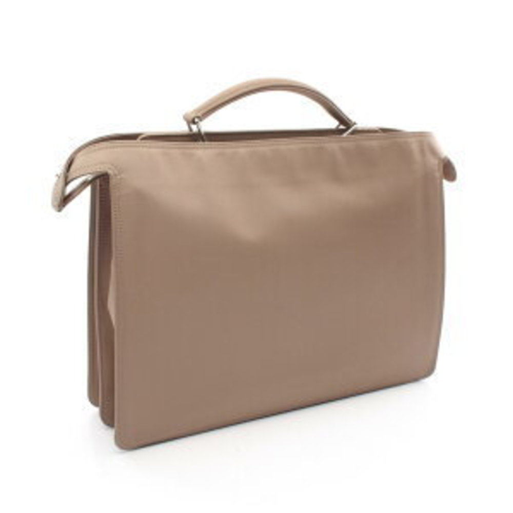 Fendi Peekaboo Isee You Handbag Nylon Beige